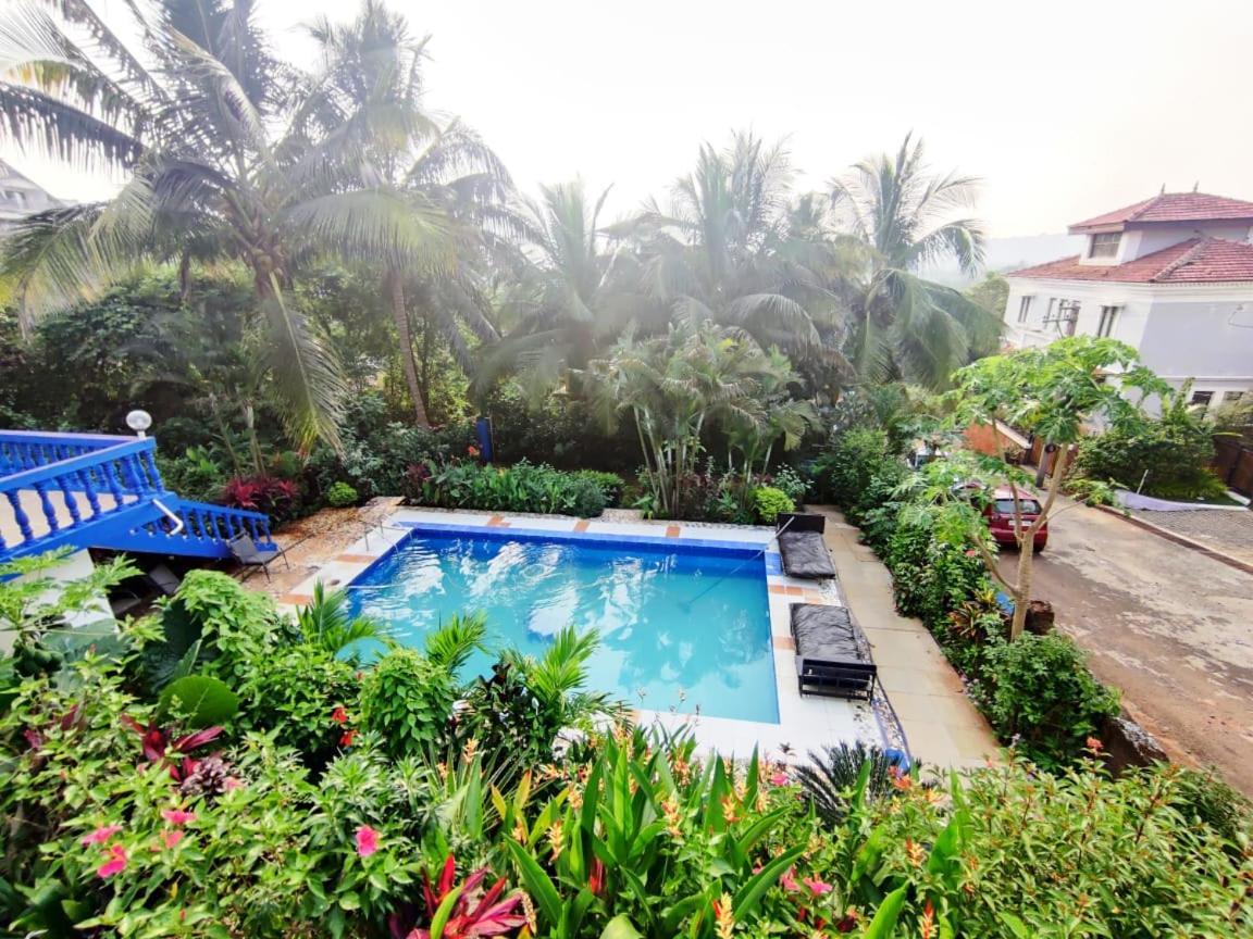 Amazing Hilltop 4 Bhk Villa With Private Pool Near Candolim Ngoại thất bức ảnh