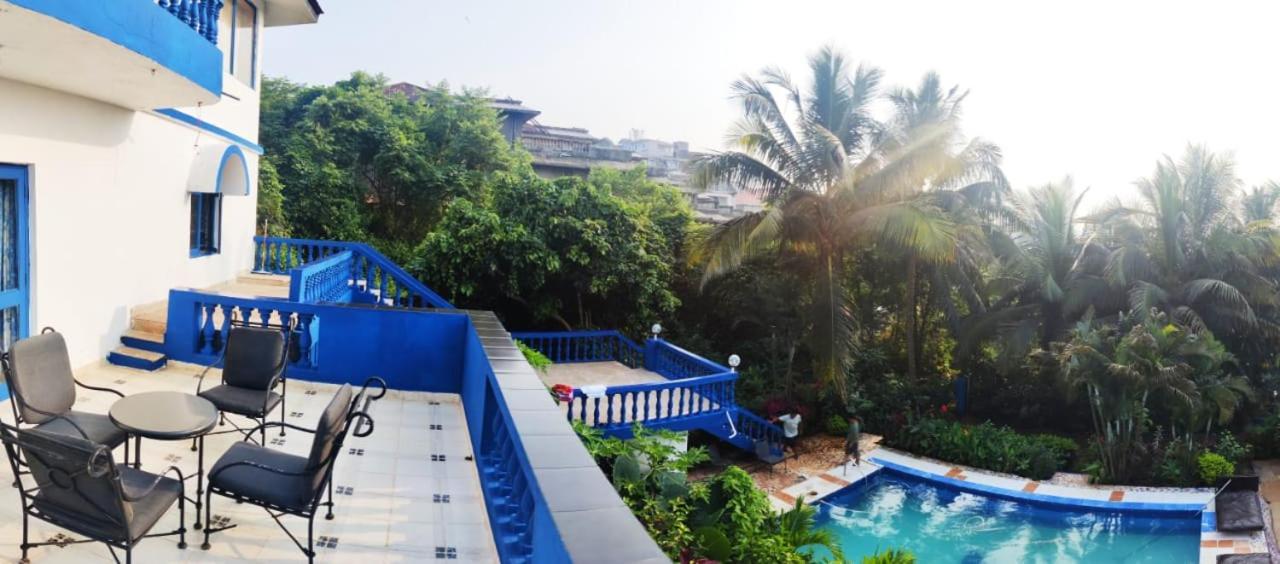 Amazing Hilltop 4 Bhk Villa With Private Pool Near Candolim Ngoại thất bức ảnh